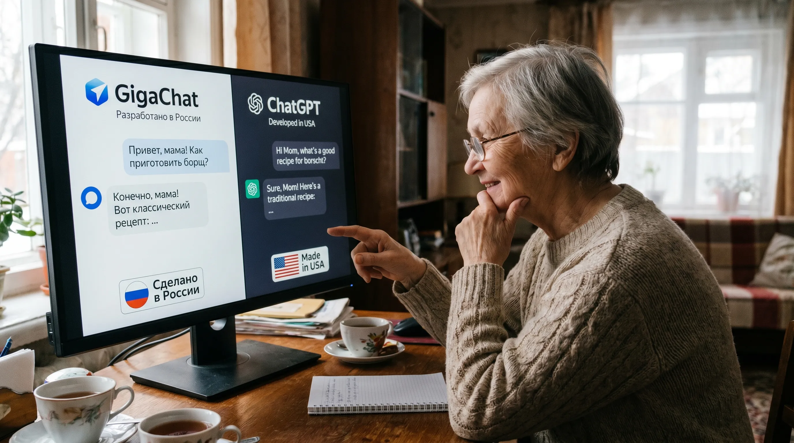 GigaChat против ChatGPT: что выбрать маме в декрете для заработка